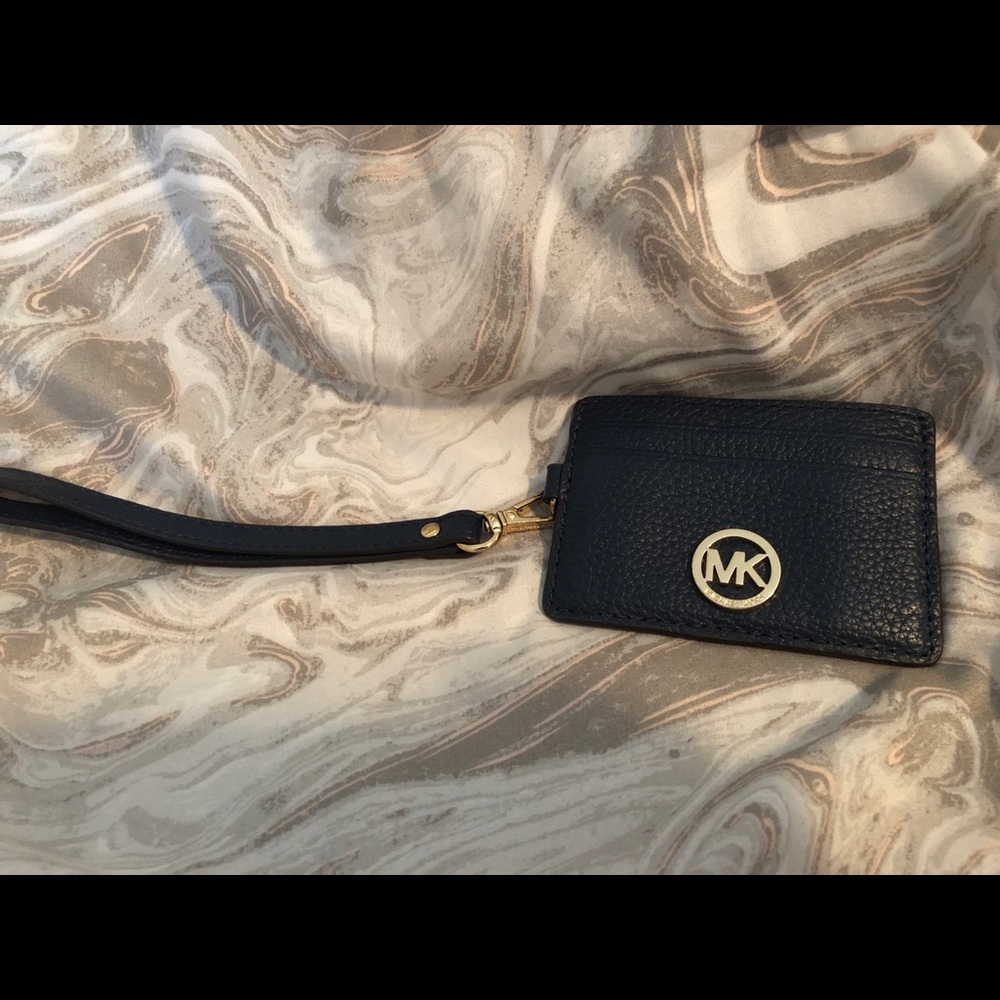 Michael Kors ID/card holder keychain